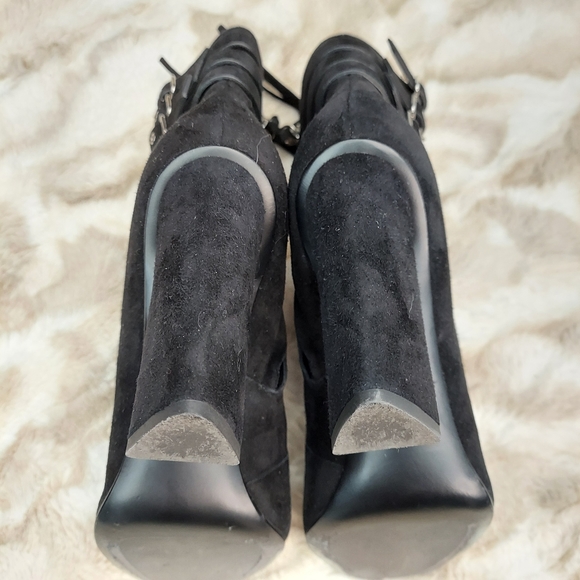 Giuseppe Zanotti Lace-up Ankle Boots, sz 7.5 - Picture 9 of 12